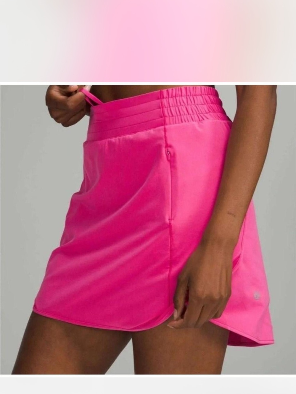 Lululemon Pink Athletic Skort | Size 6 | Built-In Shorts